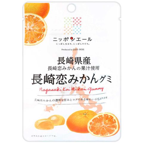 全國農協 長崎蜜柑風味軟糖 (40g)