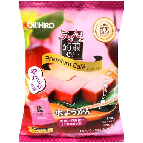 ORIHIRO 蒟蒻果凍-紅豆水羊羹風味 (144g)