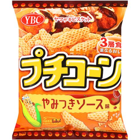 YBC 特製醬汁風味玉米造型餅乾 (50g)