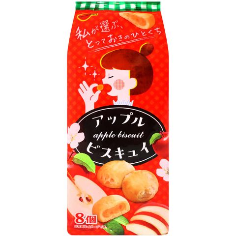 bourbon 蘋果風味軟餅乾 (80g)