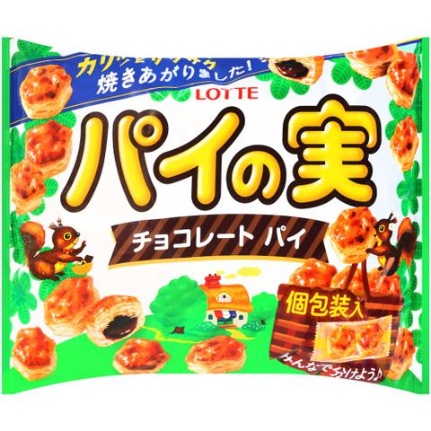 LOTTE 朱古力風味派-分享包 (120.4g)