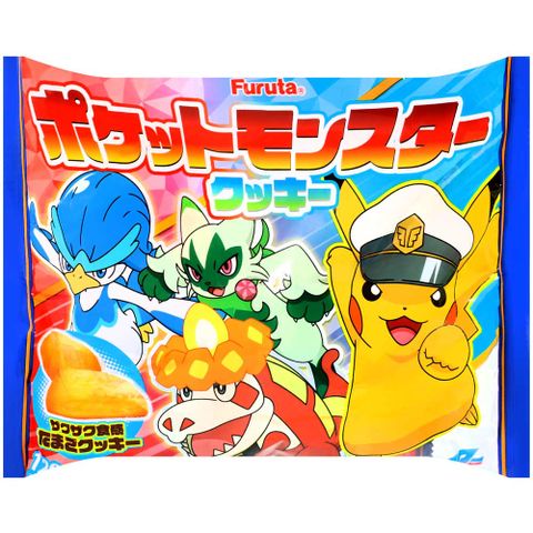 Furuta 可愛怪獸雞蛋風味軟餅乾 (120g)