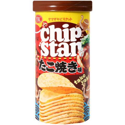 YBC CHIP STAR洋芋片-章魚燒風味 (45g)