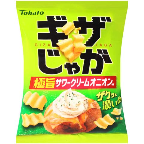 TOHATO 波浪洋芋片-酸奶油洋蔥風味 (55g)