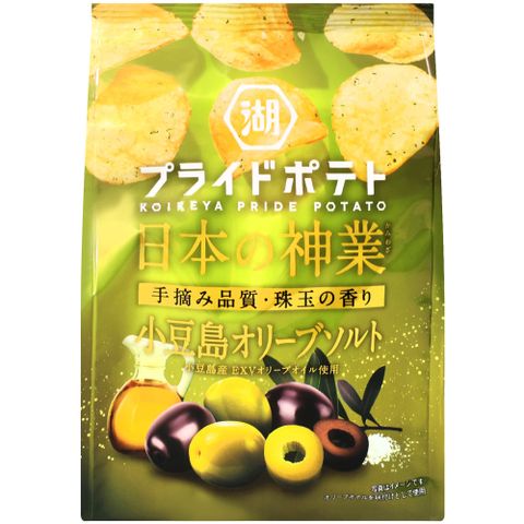 湖池屋 PRIDE POTATO橄欖鹽風味薯片 (52g)