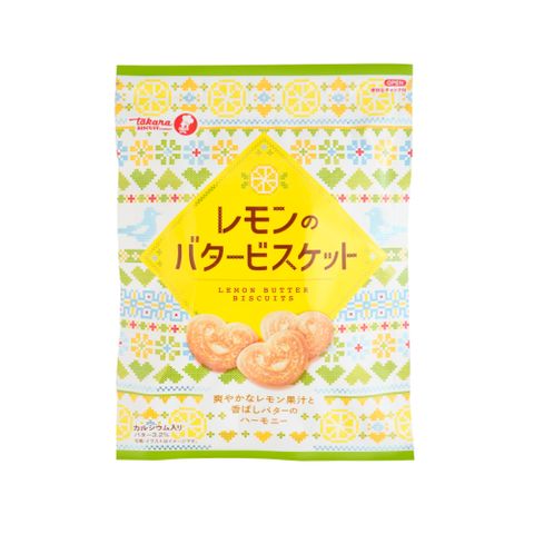 日本寶製菓 檸檬奶油心型餅乾100g