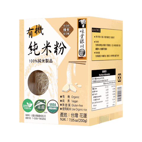 GREENME 米樂銀川 銀川有機純米粉 200G/4入裝