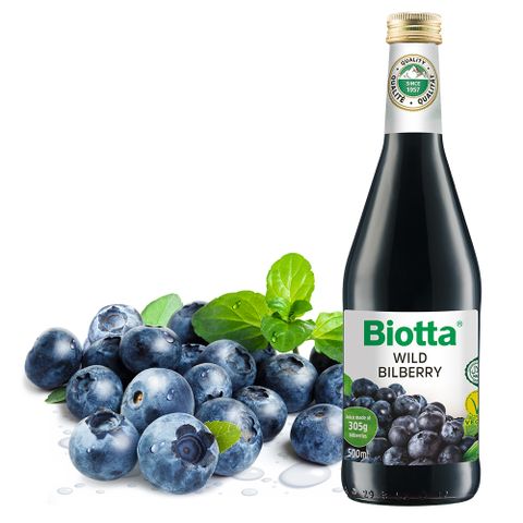 《百奧維他》野生山桑子汁(有機歐洲藍莓汁)(500mlx6瓶)