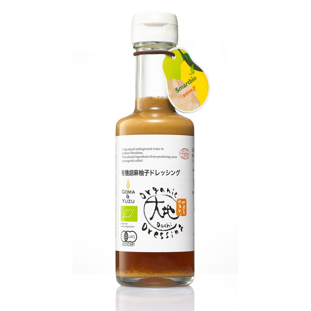 智慧誠選 【日本】大地 有機胡麻柚子和風醬(175ml/瓶)