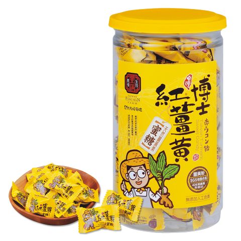 ◤博士紅薑黃監製◢【豐滿生技】薑黃蜜糖-罐裝 (200g)