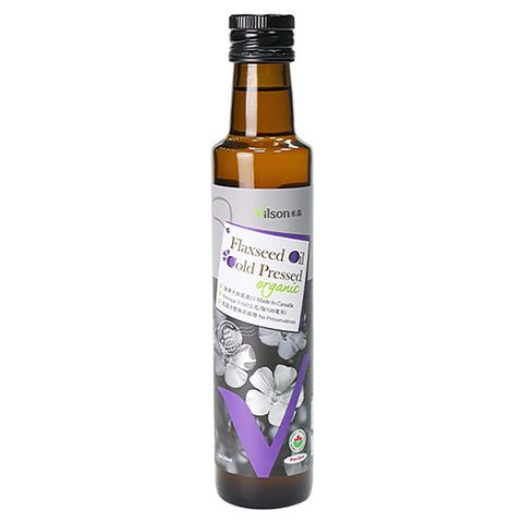 【米森 vilson】有機冷壓亞麻籽油-250ml