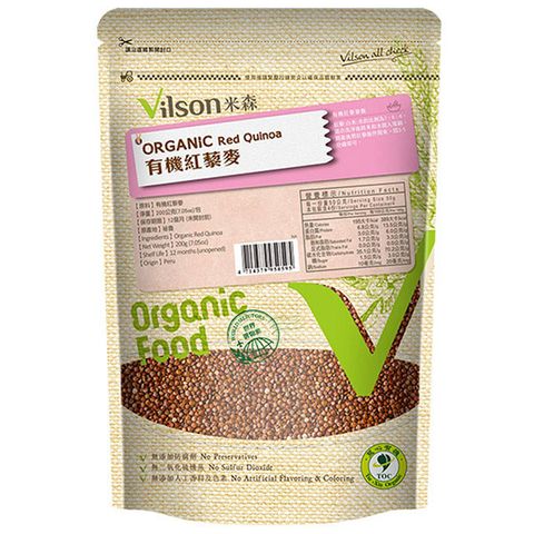 Vilson 米森 有機紅藜麥(200g/包)