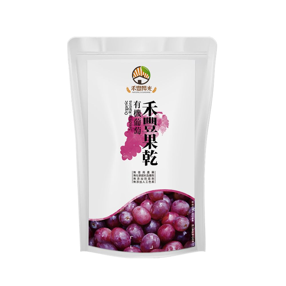 富興米店 【台灣禾豐陽光】有機葡萄乾180g