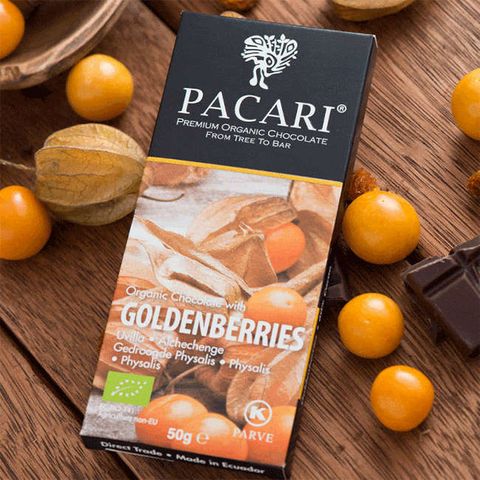 PACARI 連續六年奪得全球最佳巧克力 60%燈籠果巧克力-50g/盒