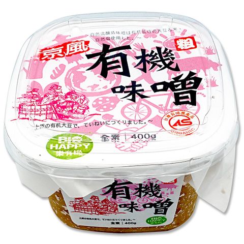 味榮 京風 有機釀造味噌-粗400g