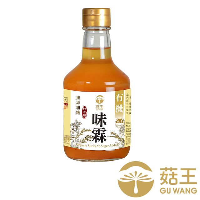 菇王 【食品】純天然有機味霖(無添加糖)300ml