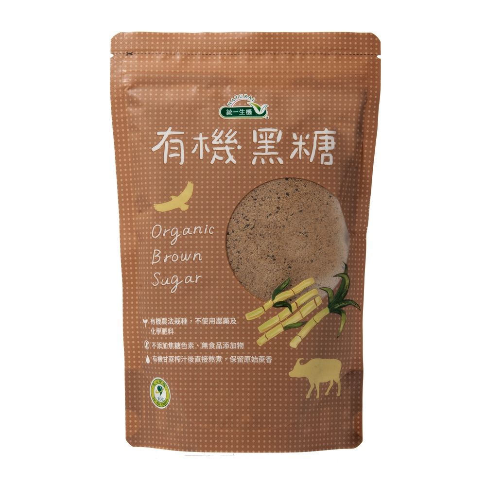 統一生機 有機黑糖(450g/包)