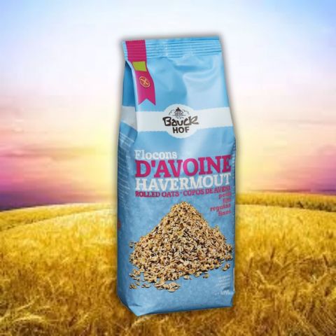 【德國寶客BauckHof】無麩質細片燕麥片 Vegan 475g/包