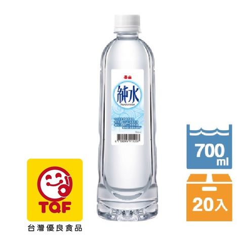 【泰山】純水700ml(20瓶/箱)