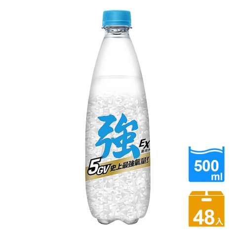 TAISUN 泰山 強氣泡水 500ml(24入X2箱)