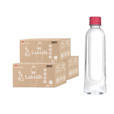 TAISUN 泰山 純水600ml(24入X3箱)(環保無標籤版)