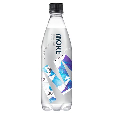 味丹多喝水MORE氣泡水(原味)560ml(24瓶/箱)