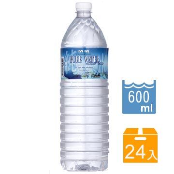 清境純水600cc (24入/箱)