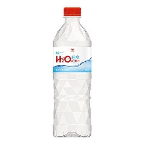 統一H2O Water純水600ml*24入