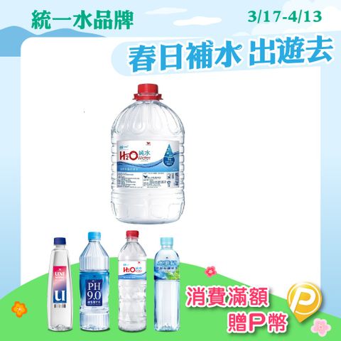 統一 H2O Water純水5800ml(2入/箱)