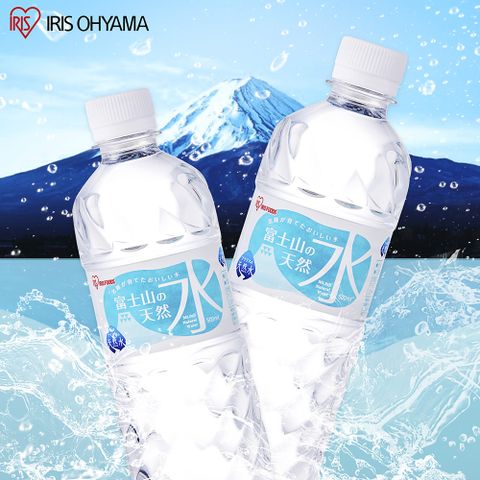 【IRIS OHYAMA】富士山礦泉水 500mlx24入