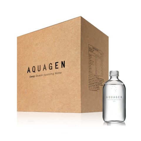 AQUAGEN 海洋深層氣泡水 330ml(24入/箱)