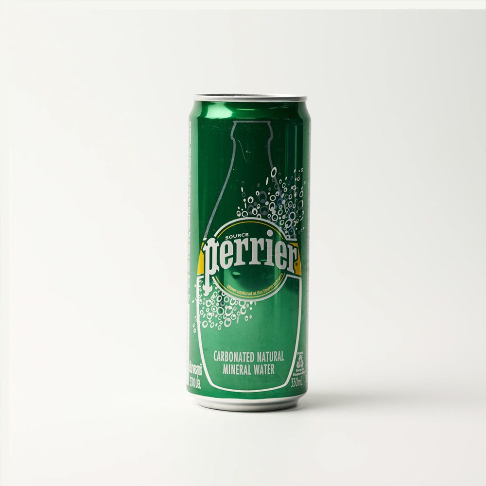 Perrier 沛綠雅 氣泡礦泉水330ml箱購 (330mlx24入鋁罐)