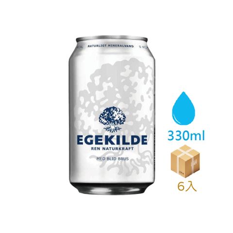 Egekilde 氣泡礦泉水(330ml*6)