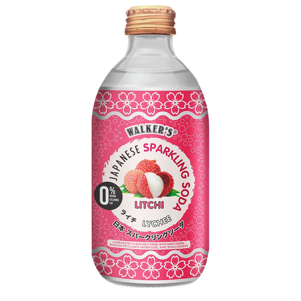  沃克斯無糖氣泡飲 荔枝風味290ML