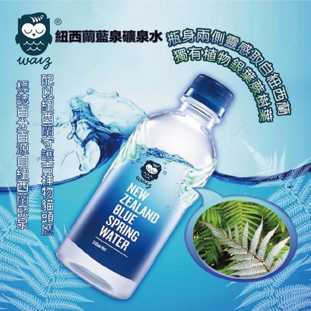 R礦泉水 取自藍泉紐西蘭NEWZEALANDBLUESPRINGWATER