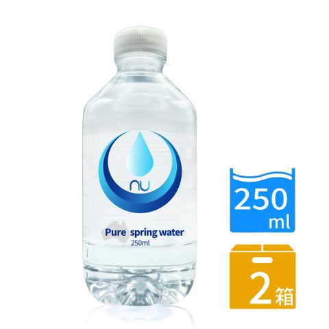 【Nu-Pure】泉水2箱(250mlx40瓶)新舊包裝隨機出貨