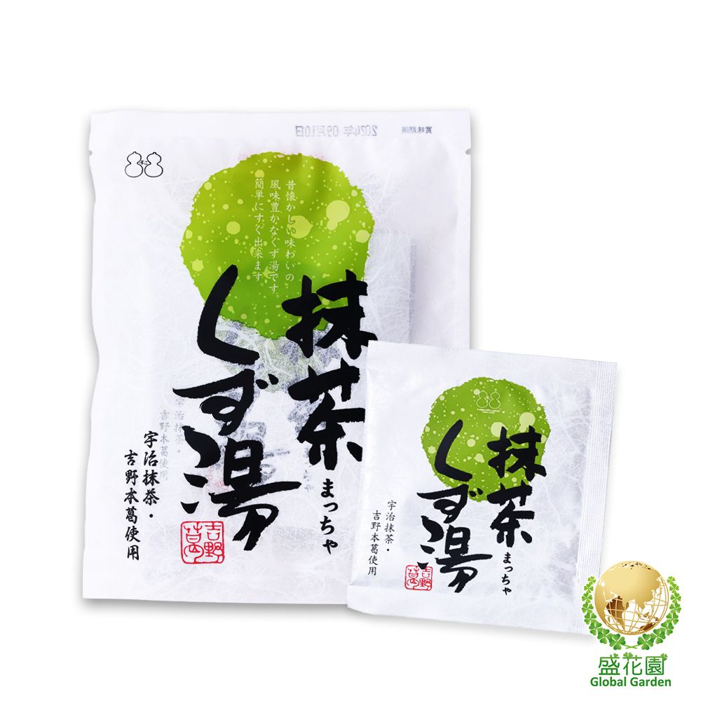 盛花園  日本不二食品-抹茶葛粉(2袋/組)