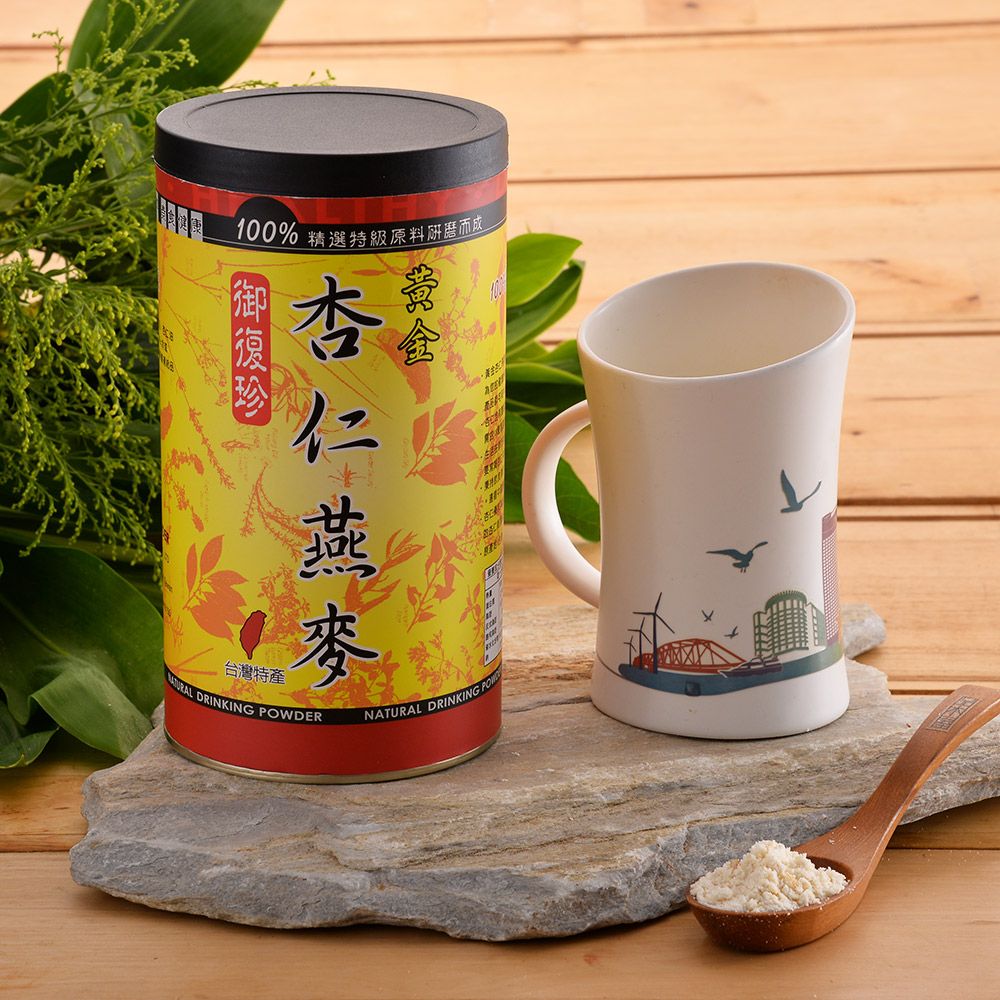 御復珍 黃金杏仁燕麥粉-無加糖450gX1罐