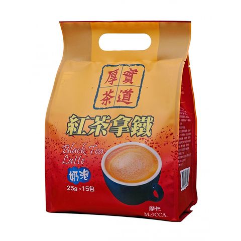 MOCCA 摩卡咖啡 【 摩卡】厚實茶道紅茶拿鐵(25gx15包)