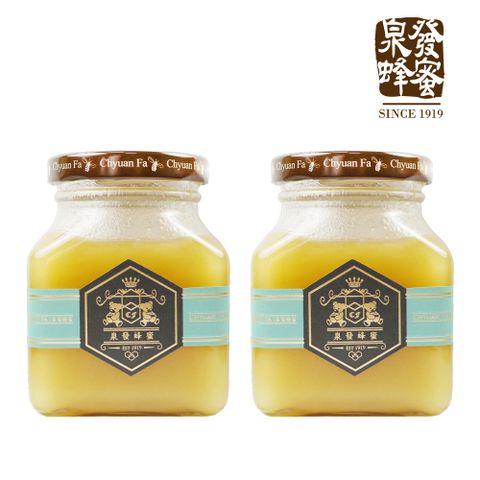 CHYUANFA 泉發蜂蜜 百年老店 鴨掌木蜜250gx2入(冬季稀珍蜜/易結晶)