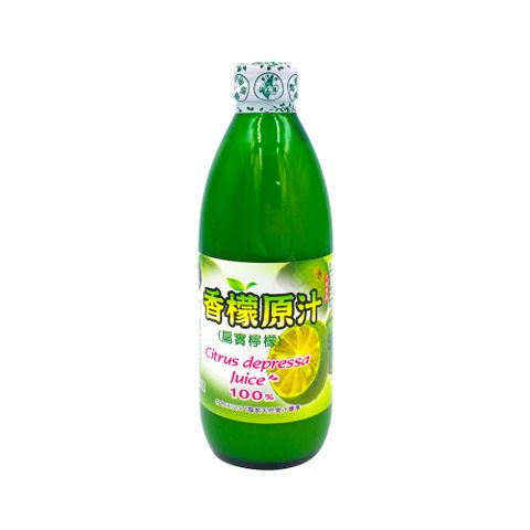 福三滿 -台灣香檬原汁(300ml/瓶)-台灣原生種