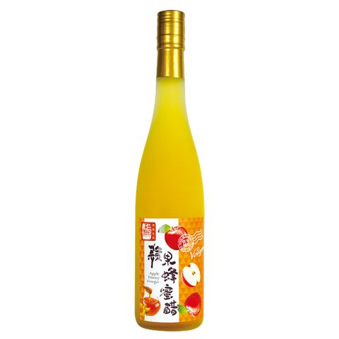 醋桶子 實果純釀果醋-蘋果蜂蜜醋600ml