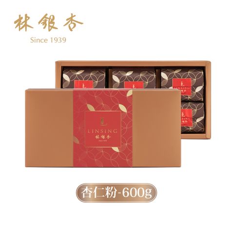 林銀杏 嚴選杏仁粉600g(100gX6包)