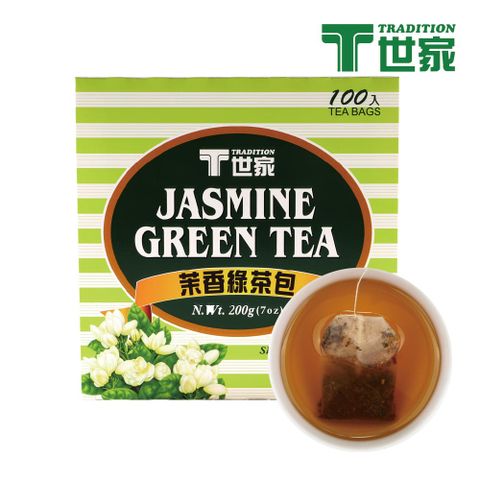 T世家 茉香綠茶包 (100入/盒)