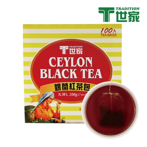 《T世家》錫蘭紅茶包 (100入/盒)