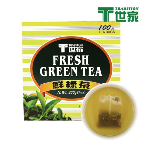 《T世家》鮮綠茶包 (100入/盒)