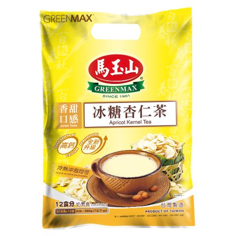 馬玉山 冰糖杏仁茶(30g*12入/袋)~全新升級 x2