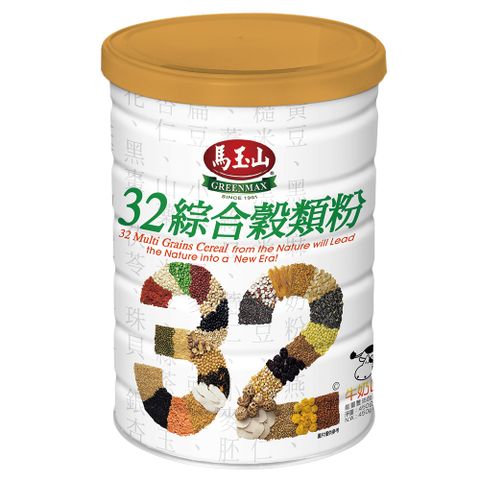 馬玉山 32綜合穀類粉(牛奶口味)450g