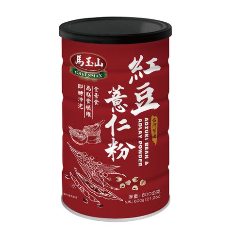《馬玉山》紅豆薏仁粉(600g)