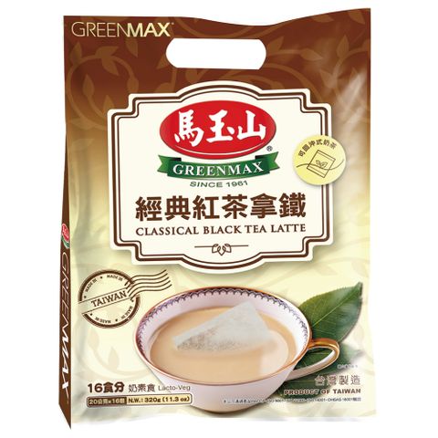 馬玉山 經典紅茶拿鐵(16入)